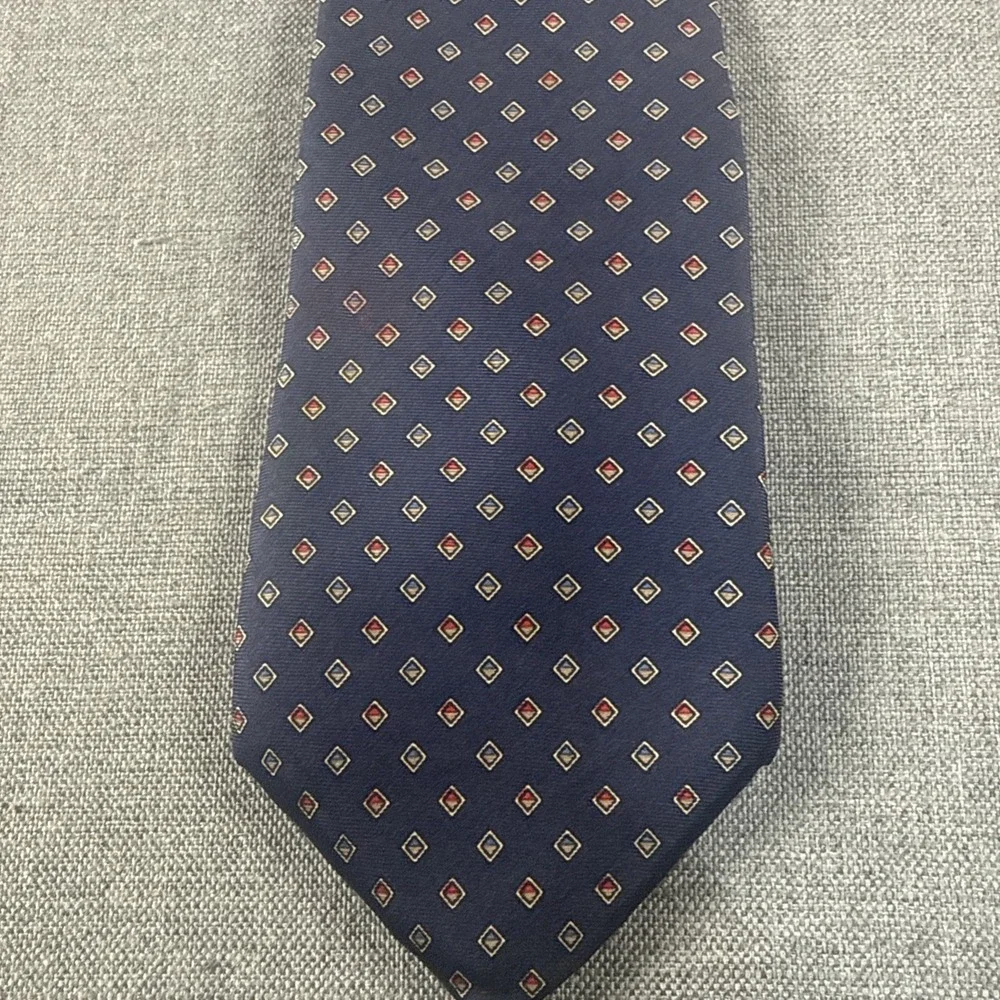 Dominique France Lewtons All Silk Tie Made In Italy